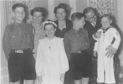 Familie Woelky 1952 Familie Woelky 1952